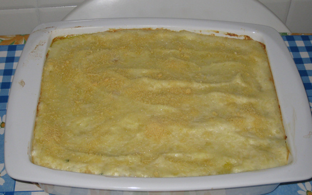 Bacalhau gratinado