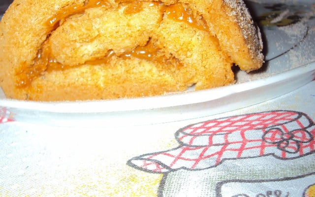 Rocambole de doce de leite