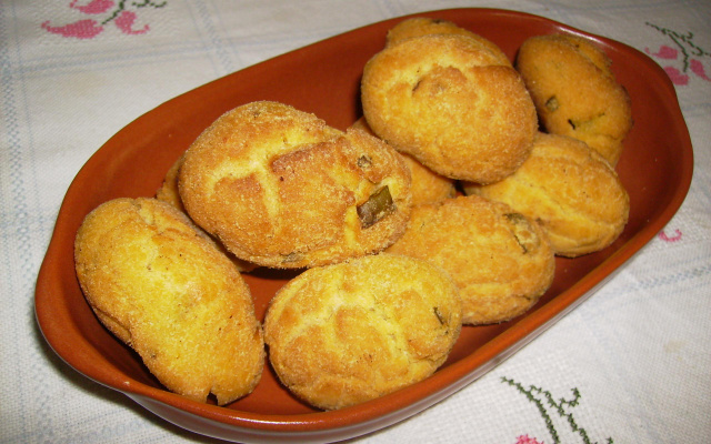 Broinha de Fubá de Canjica