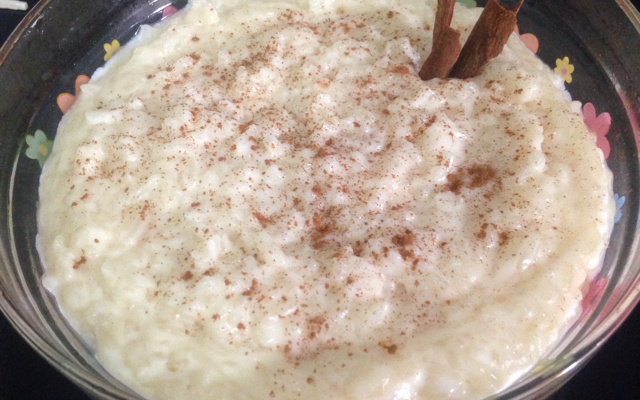 Arroz doce verdadeiro