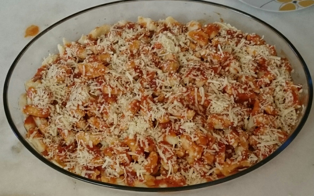 Nhoque perfeito com molho de bacon