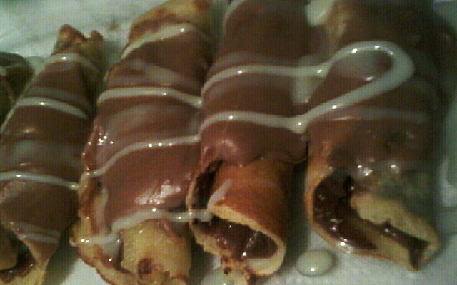 Panqueca de brigadeiro