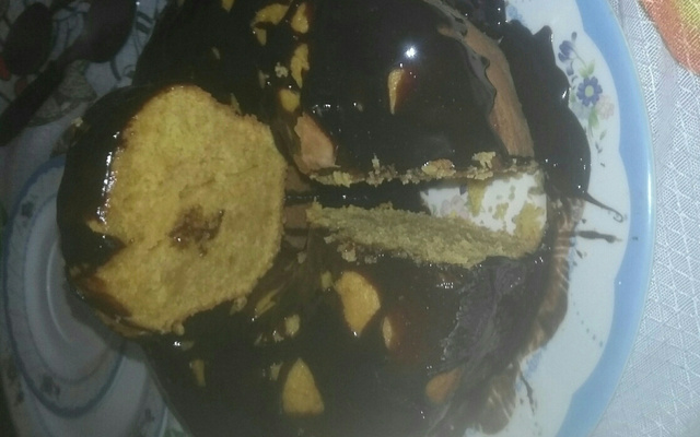 Bolo de cenoura da Ná