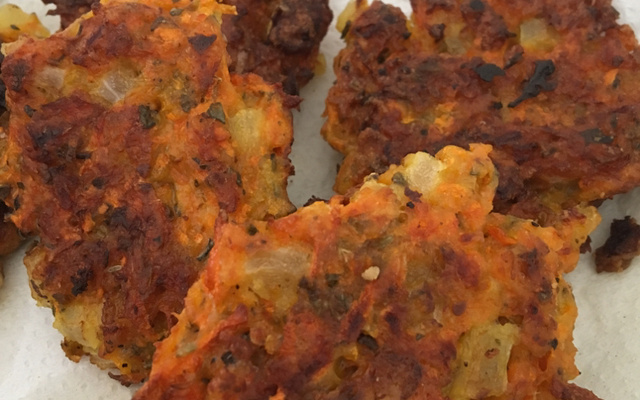 Hambúrguer de cenoura