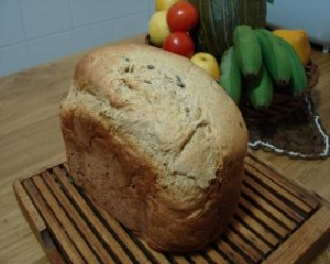 Pão de abóbora com sementes