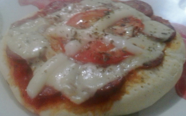 Pizza macia de forno de fogão