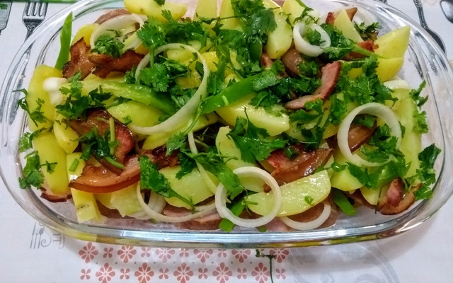 Tender ao molho salgado