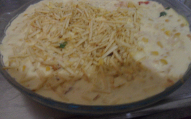 Travessa de frango crocante