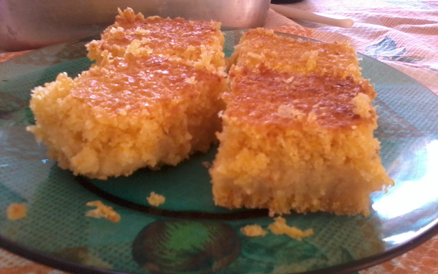 Bolo de Milho cremoso e espetacular