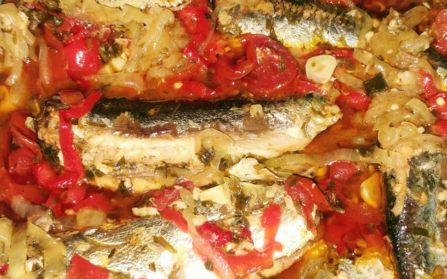 Sardinha à escabeche do Vladi