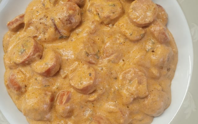 Estrogonofe de salsicha