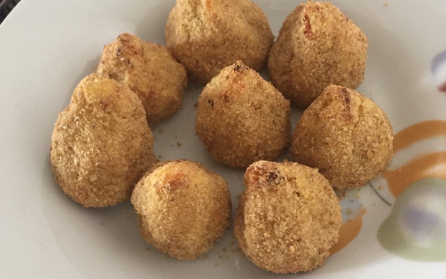Coxinha fit (pré-treino)
