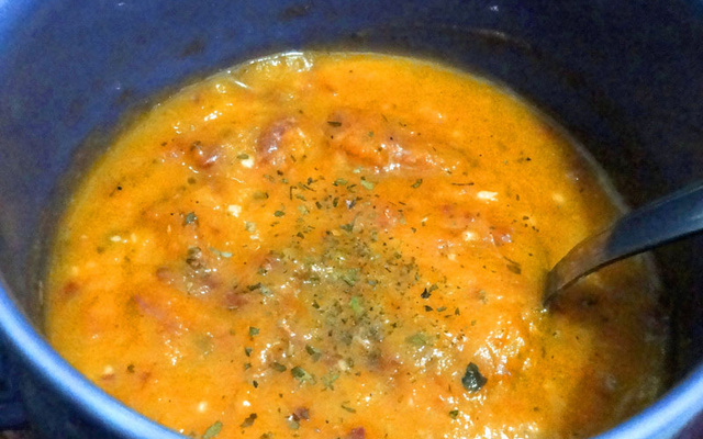 Caldo de abóbora