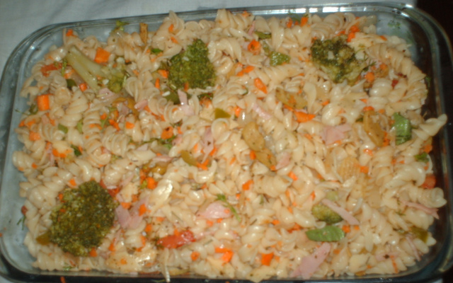 Salada de macarrão