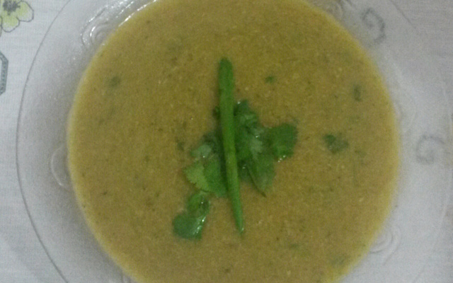 Sopa de farinha de mandioca