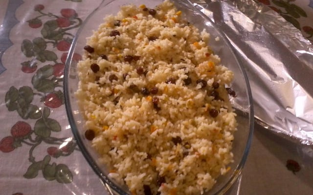 Arroz à grega