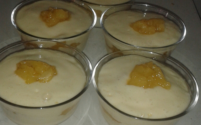 Sobremesa de abacaxi