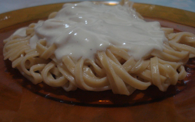 Molho branco fácil e rápido