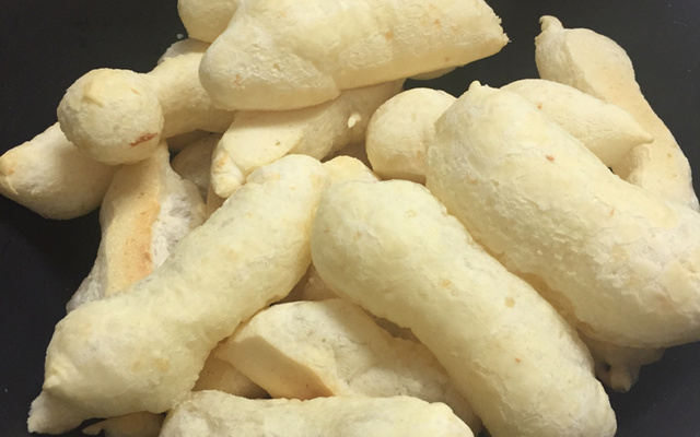 Biscoito de polvilho assado e crocante