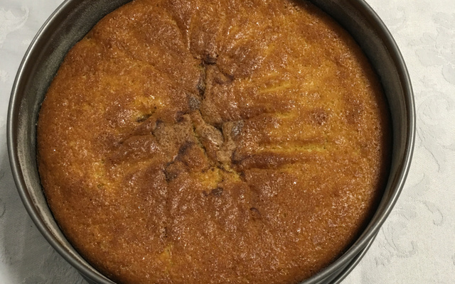 Bolo de banana fácil