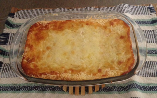 Souflé de legumes delicioso