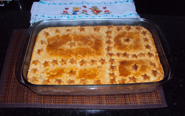 Macarrão alho e óleo com frango