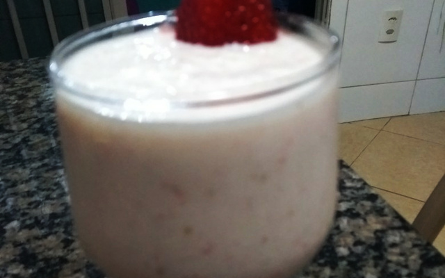 Jurupinga com morango