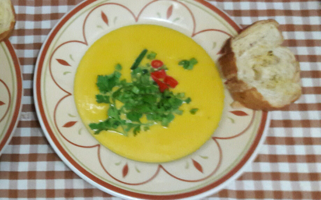 Sopa de creme de cambutiá