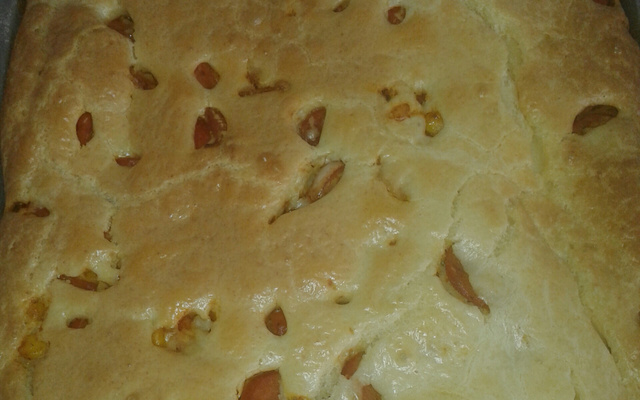 Torta de salsicha de liquidificador