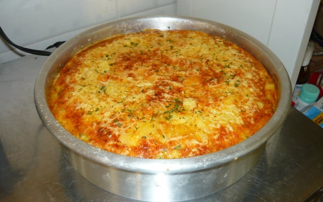 Quiche de bacalhau