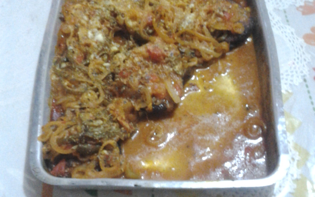 Hambúrguer com molho