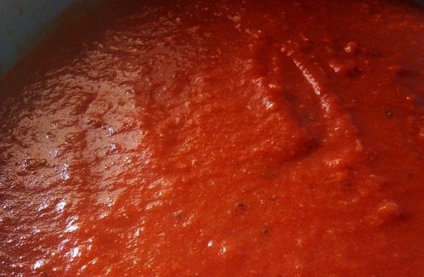 Molho de tomate caseiro