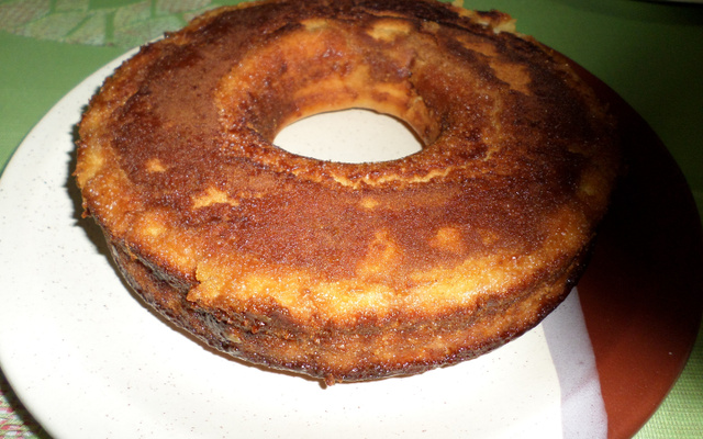 Bolo Vegetariano de Laranja e Gengibre