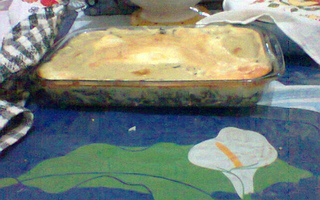 Espinafre ao molho branco