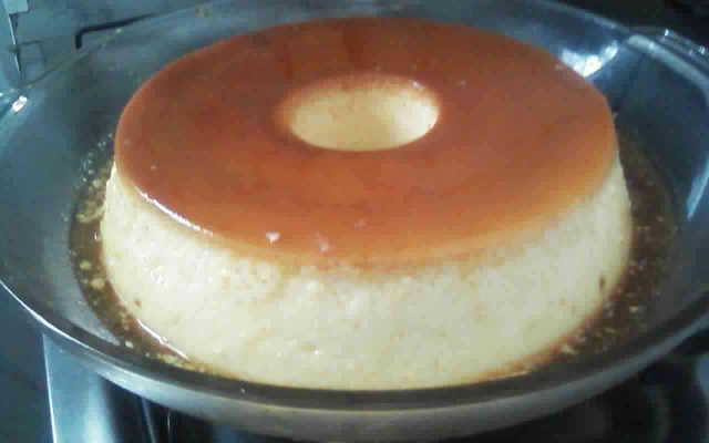 Pudim de pão especial (fica igual pudim de leite)