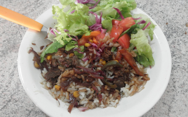 Arroz pé na lua - rápido e gostoso!