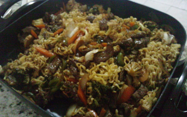 Yakisoba recém casados