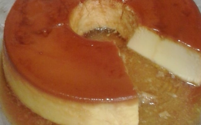 Pudim de requeijão