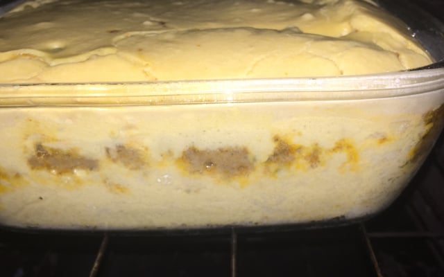 Torta salgada de carne moída