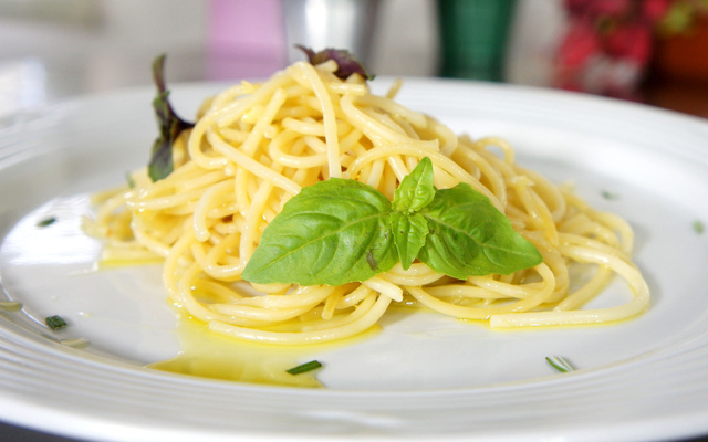 Espaguete ao alho e óleo