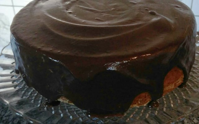 Bolo vulcão de cenoura