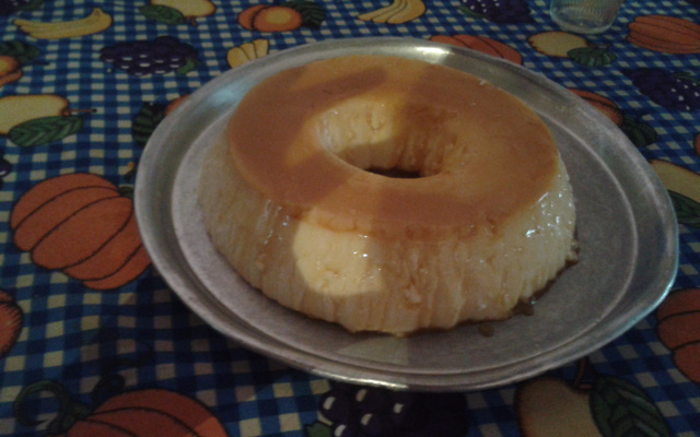 Pudim de leite condensado que não vai no forno