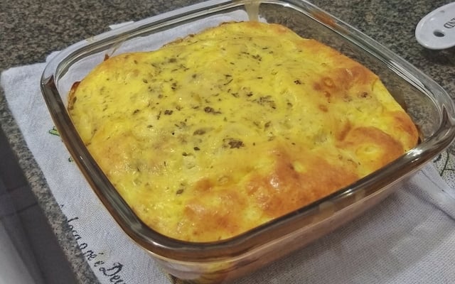 Torta de atum low carb