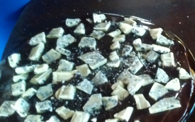 Pavê de baunilha e chocolate