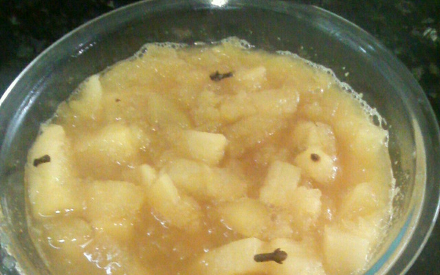 Compota diet (pêra, maçã ou abacaxi)