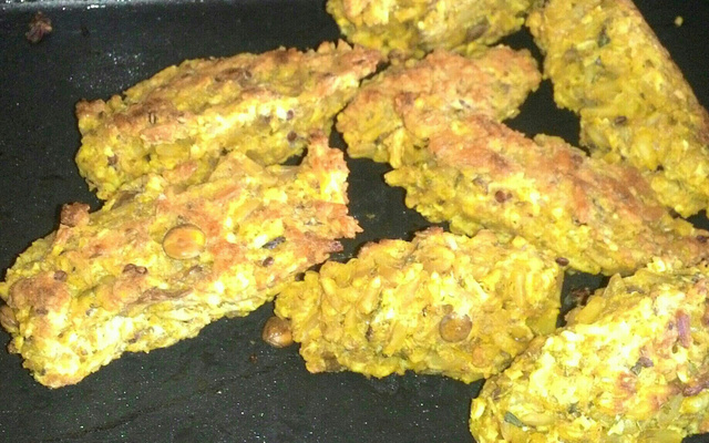 Bolinho de arroz assado fácil