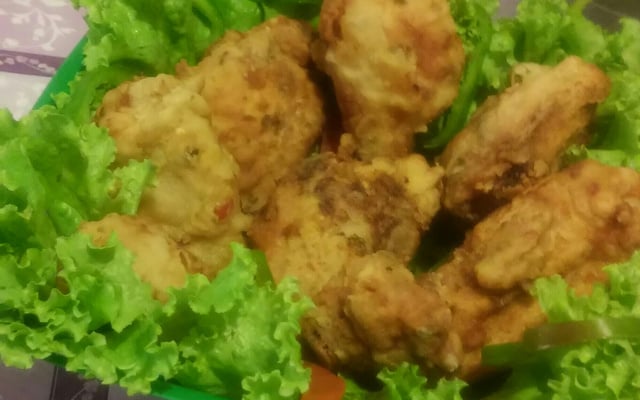 Frango frito crocante