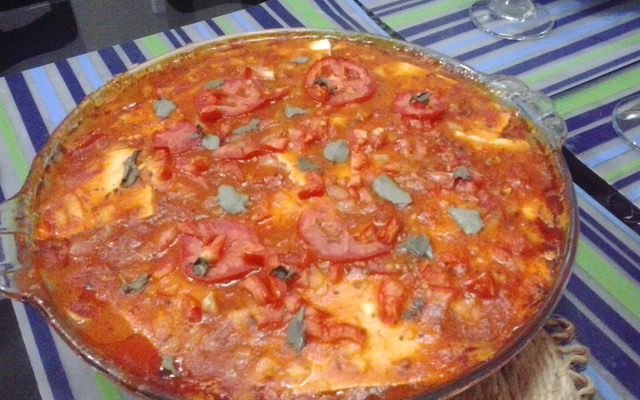 Lasanha de abobrinha e ricota light