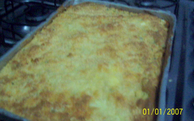 Torta de carne moida