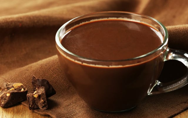 Creme de chocolate - Chocolate quente cremoso